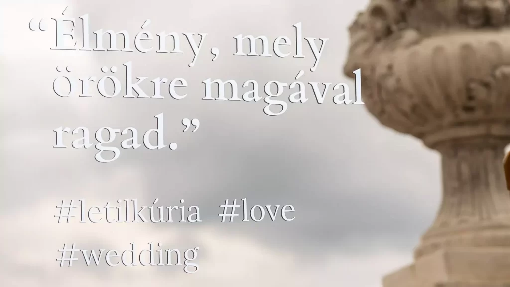 A vidéki esküvő nyugalmat, intimitást és természetközeli varázst kínál – tudd meg, miért ideális választás a Le Til Kúria a nagy napra! - Le Til Kúria