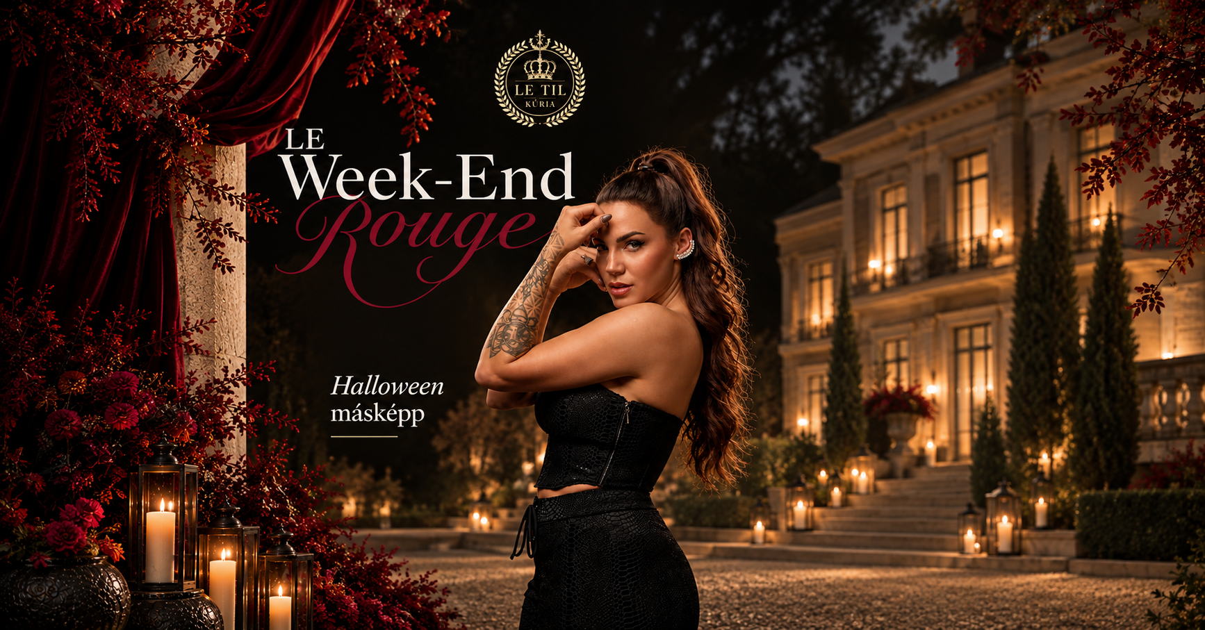 Halloween alkalmából, egy igazán különleges wellness hétvégre invitálunk, melynek során elrepítünk, a Le Til Kúria exkluzív világába, ahol főszerepben a teljes feltöltődés és szórakozás. - Le Til Kúria